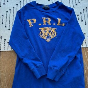 Polo by Ralph Lauren Blue Kids Long Sleeve Shirt